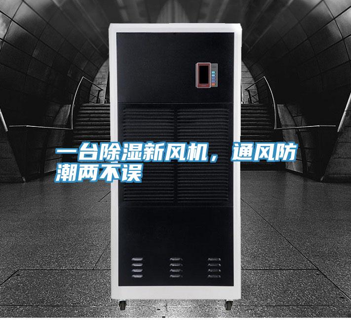 一臺除濕新風機，通風防潮兩不誤