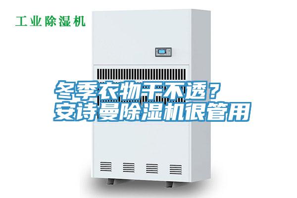 冬季衣物干不透？ 安詩曼除濕機很管用