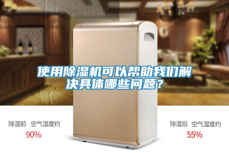 使用除濕機可以幫助我們解決具體哪些問題？