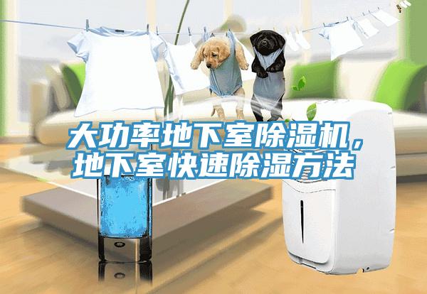 大功率地下室除濕機(jī)，地下室快速除濕方法