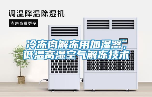 冷凍肉解凍用加濕器，低溫高濕空氣解凍技術(shù)
