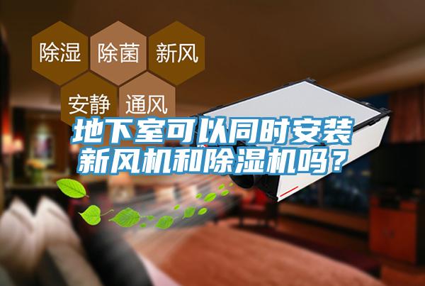 地下室可以同時安裝新風(fēng)機(jī)和除濕機(jī)嗎？