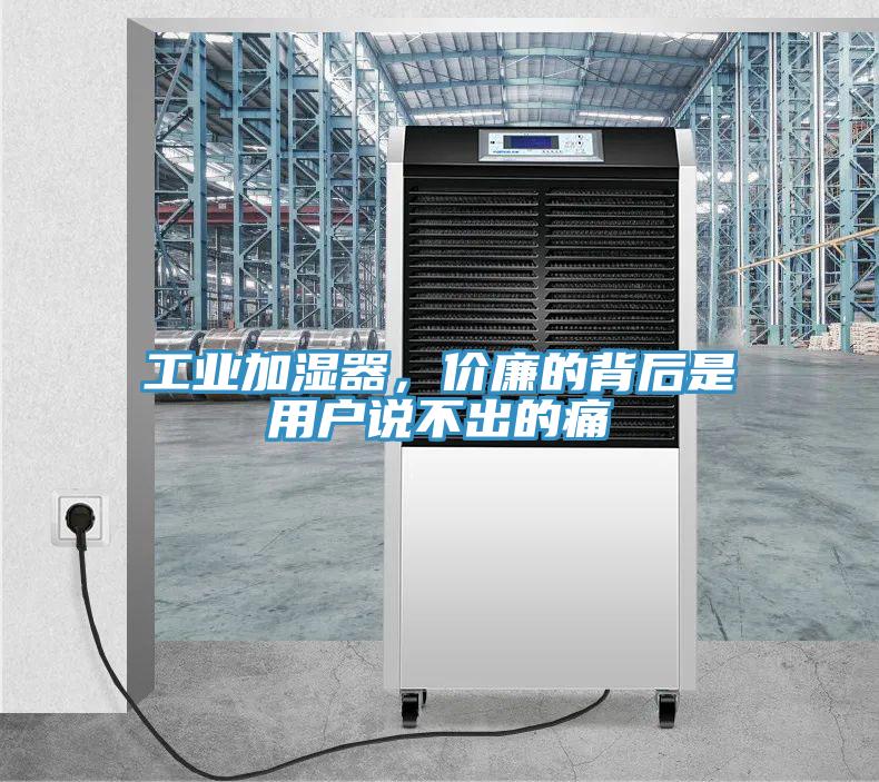 工業(yè)加濕器，價廉的背后是用戶說不出的痛