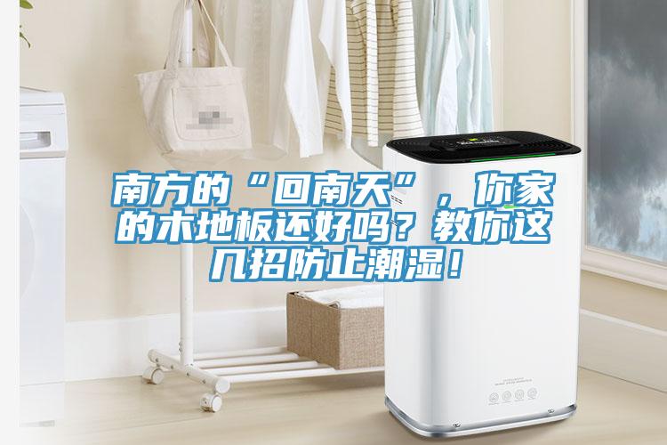 南方的“回南天”，你家的木地板還好嗎？教你這幾招防止潮濕！