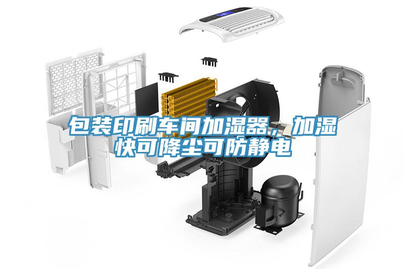 包裝印刷車間加濕器，加濕快可降塵可防靜電