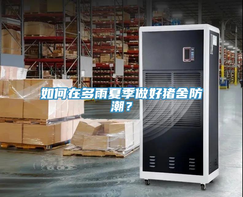 如何在多雨夏季做好豬舍防潮？