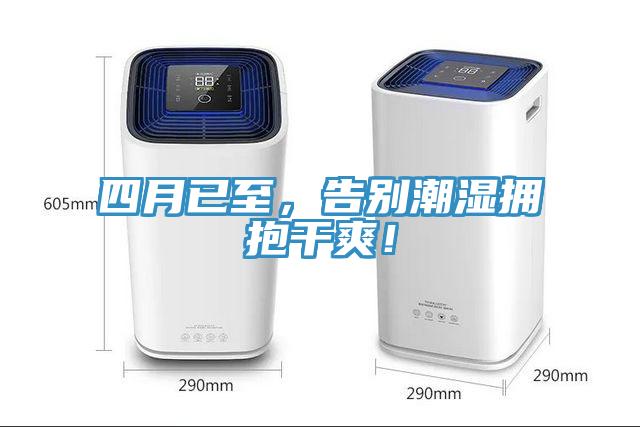 四月已至，告別潮濕擁抱干爽！