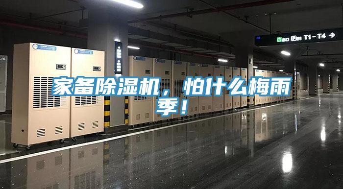 家備除濕機，怕什么梅雨季！