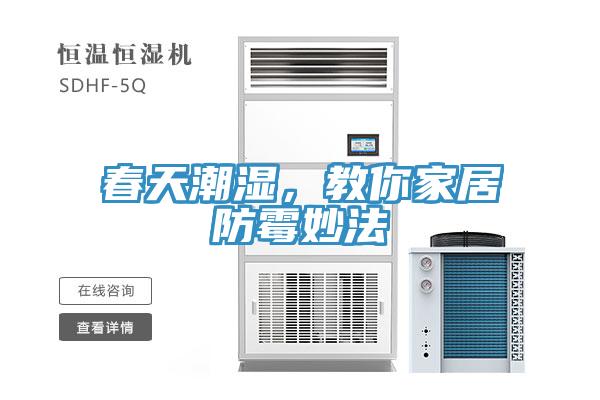 春天潮濕，教你家居防霉妙法
