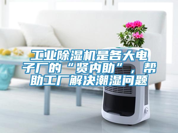 工業(yè)除濕機(jī)是各大電子廠的“賢內(nèi)助”，幫助工廠解決潮濕問題