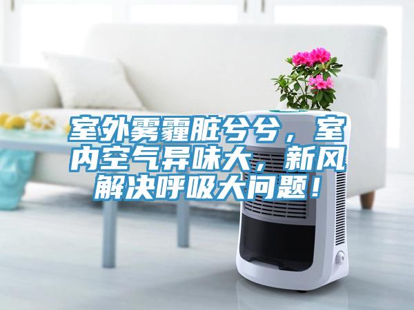 室外霧霾臟兮兮，室內(nèi)空氣異味大，新風(fēng)解決呼吸大問(wèn)題！
