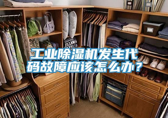 工業(yè)除濕機發(fā)生代碼故障應(yīng)該怎么辦？