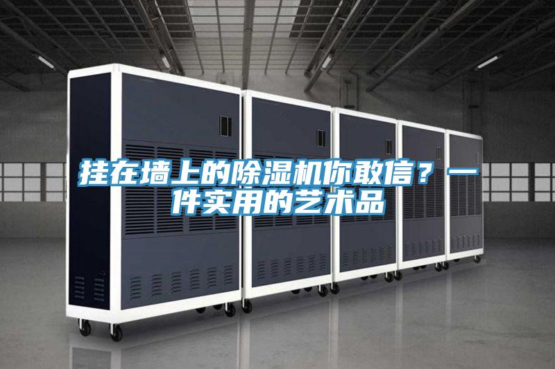 掛在墻上的除濕機你敢信？一件實用的藝術(shù)品
