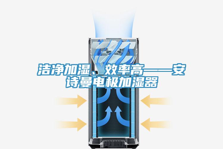 潔凈加濕、效率高——安詩(shī)曼電極加濕器
