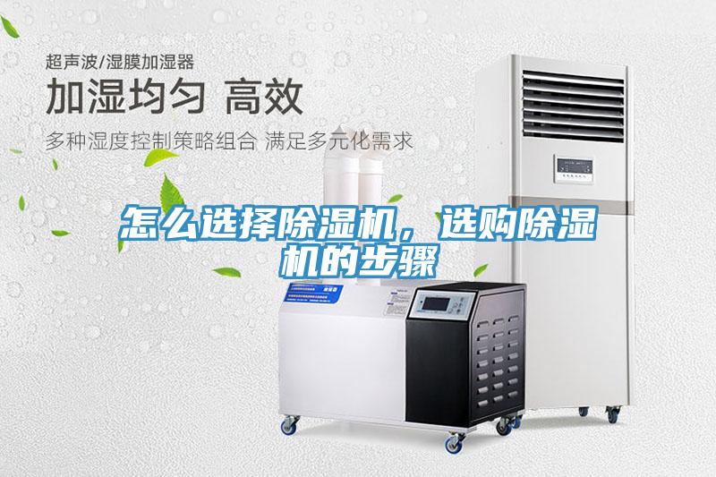 怎么選擇除濕機，選購除濕機的步驟