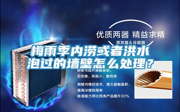 梅雨季內(nèi)澇或者洪水泡過的墻壁怎么處理？