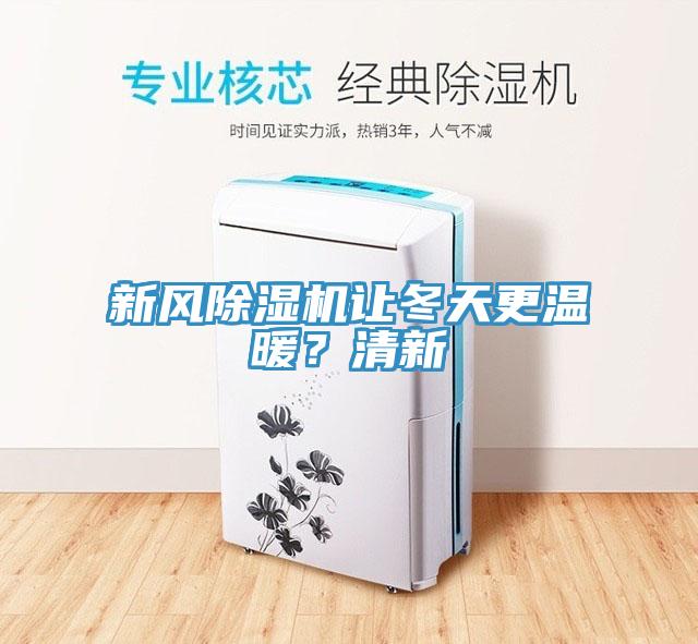 新風(fēng)除濕機讓冬天更溫暖？清新