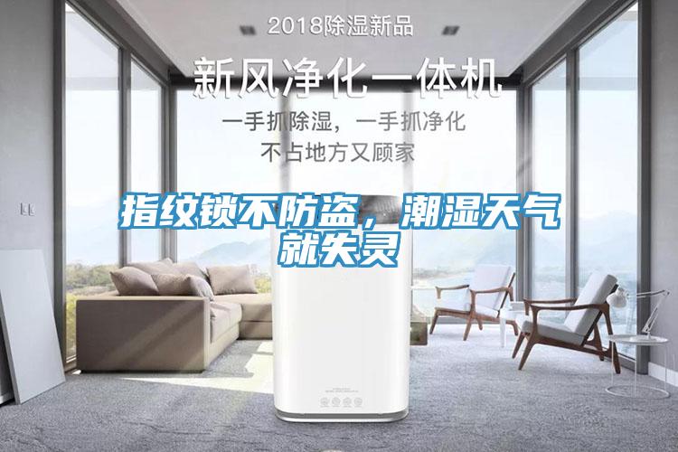指紋鎖不防盜，潮濕天氣就失靈