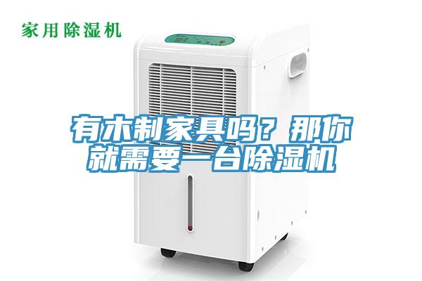 有木制家具嗎？那你就需要一臺除濕機