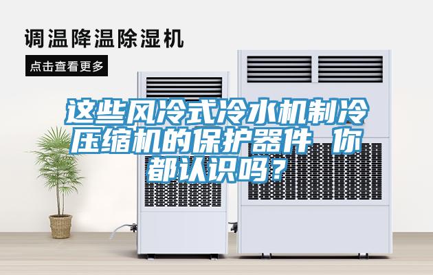 這些風(fēng)冷式冷水機(jī)制冷壓縮機(jī)的保護(hù)器件 你都認(rèn)識(shí)嗎？