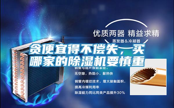 貪便宜得不償失，買哪家的除濕機(jī)要慎重