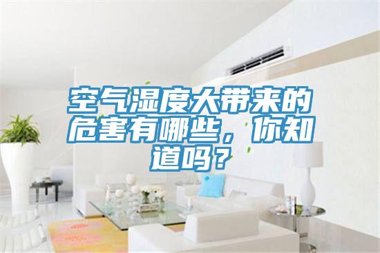 空氣濕度大帶來的危害有哪些，你知道嗎？