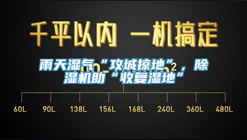 雨天濕氣“攻城掠地”，除濕機助“收復(fù)濕地”