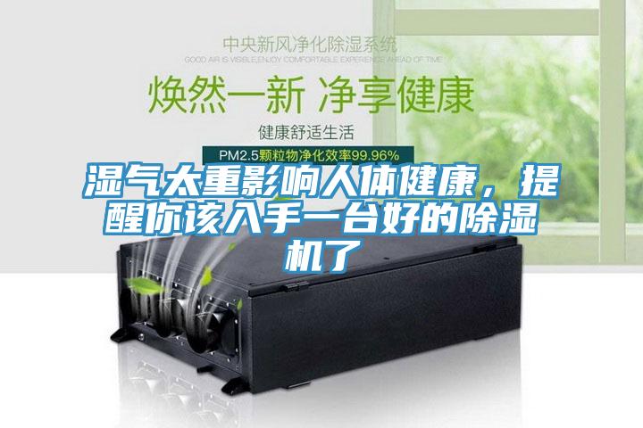 濕氣太重影響人體健康，提醒你該入手一臺(tái)好的除濕機(jī)了