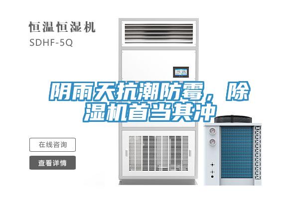 陰雨天抗潮防霉，除濕機首當其沖
