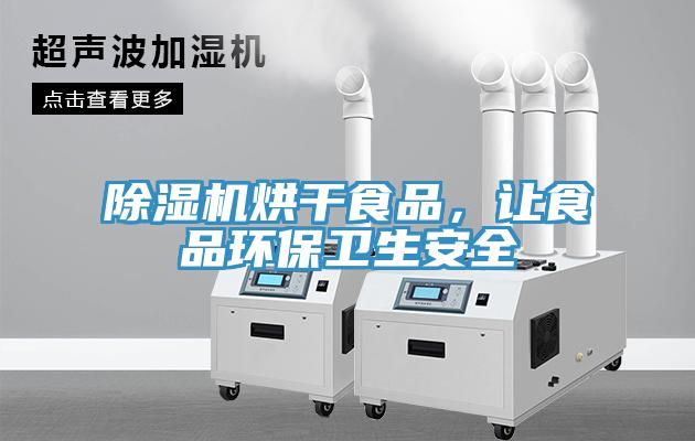 除濕機烘干食品，讓食品環(huán)保衛(wèi)生安全