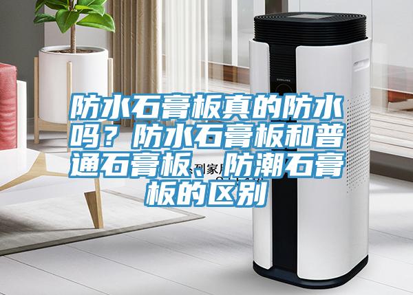 防水石膏板真的防水嗎？防水石膏板和普通石膏板、防潮石膏板的區(qū)別