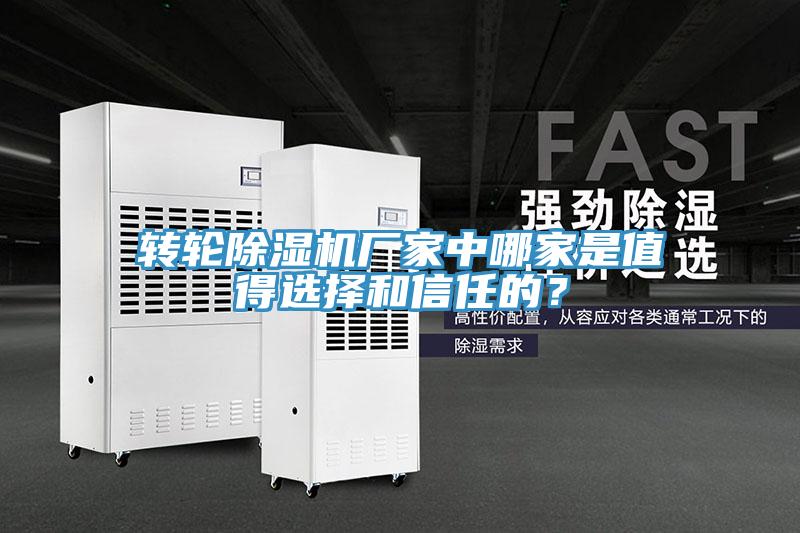 轉(zhuǎn)輪除濕機廠家中哪家是值得選擇和信任的？