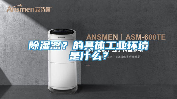 除濕器？的具體工業(yè)環(huán)境是什么？