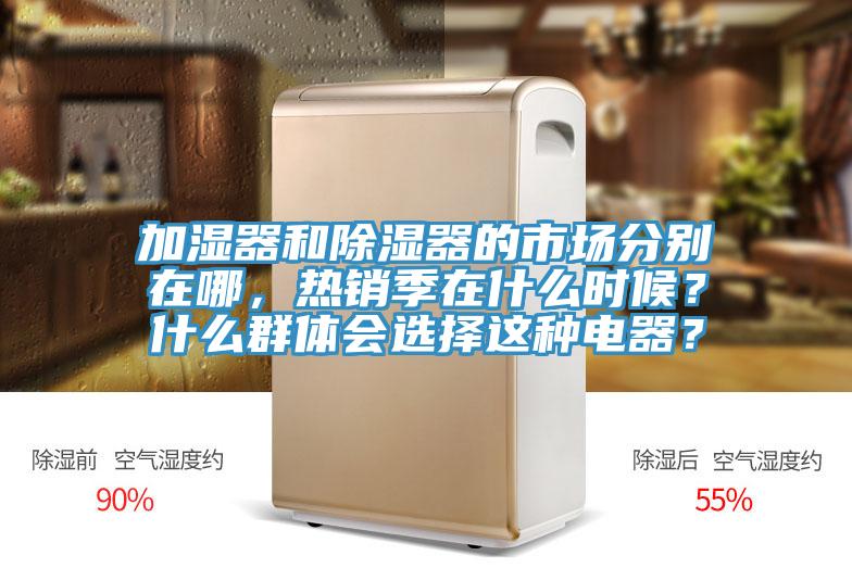 加濕器和除濕器的市場(chǎng)分別在哪，熱銷季在什么時(shí)候？什么群體會(huì)選擇這種電器？