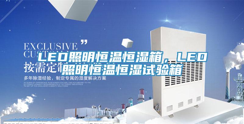 LED照明恒溫恒濕箱，LED照明恒溫恒濕試驗(yàn)箱