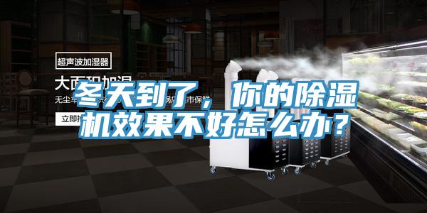 冬天到了，你的除濕機(jī)效果不好怎么辦？