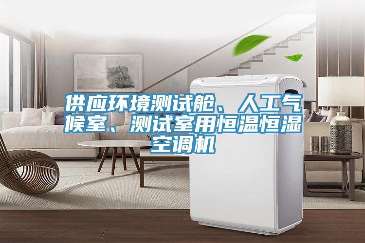 供應(yīng)環(huán)境測試艙、人工氣候室、測試室用恒溫恒濕空調(diào)機