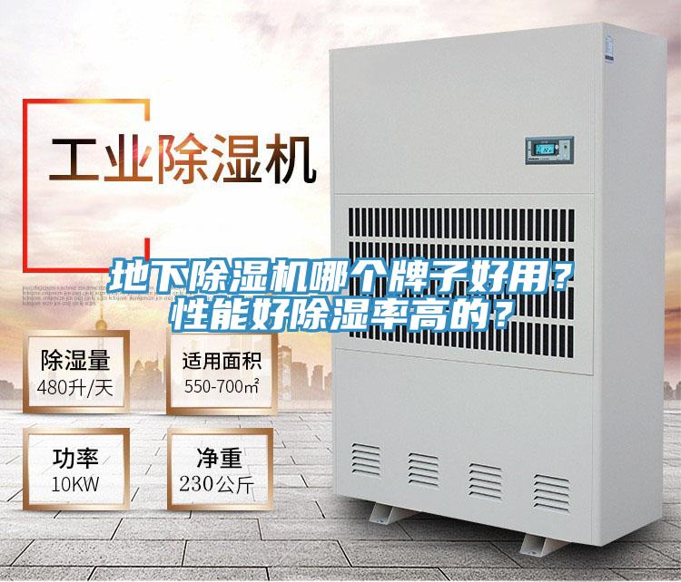 地下除濕機哪個牌子好用？性能好除濕率高的？