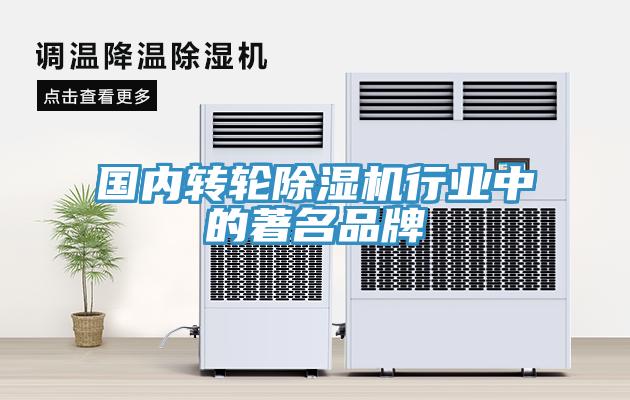 國內轉輪除濕機行業(yè)中的著名品牌
