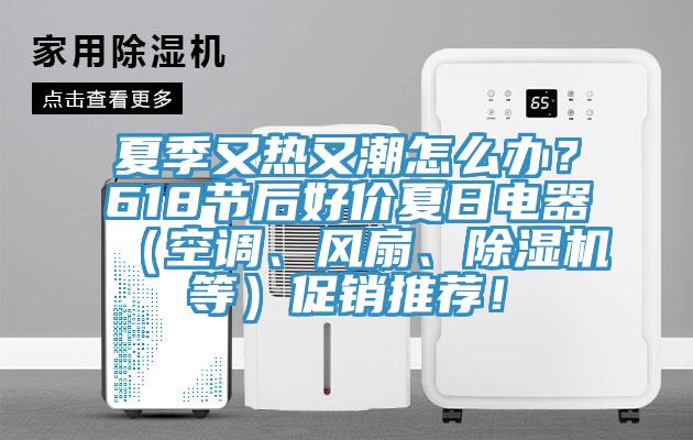 夏季又熱又潮怎么辦？618節(jié)后好價夏日電器（空調(diào)、風(fēng)扇、除濕機等）促銷推薦！