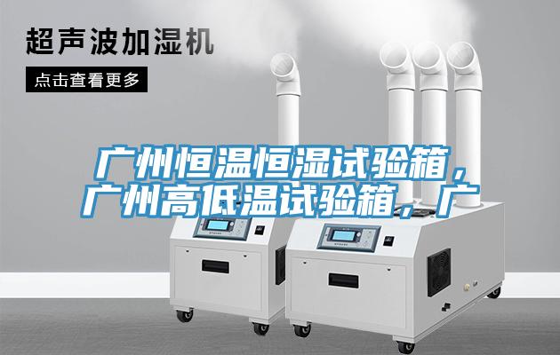 廣州恒溫恒濕試驗箱，廣州高低溫試驗箱，廣