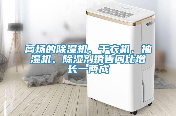 商場的除濕機(jī)、干衣機(jī)、抽濕機(jī)、除濕劑銷售同比增長一兩成