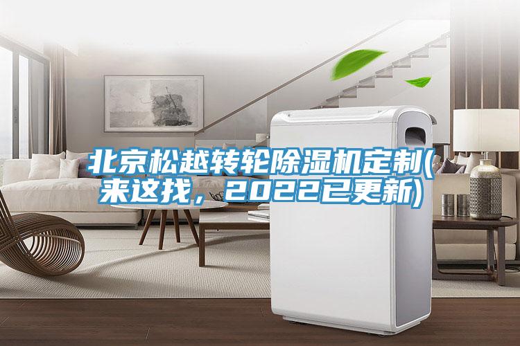 北京松越轉(zhuǎn)輪除濕機定制(來這找，2022已更新)