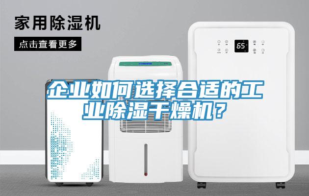 企業(yè)如何選擇合適的工業(yè)除濕干燥機(jī)？