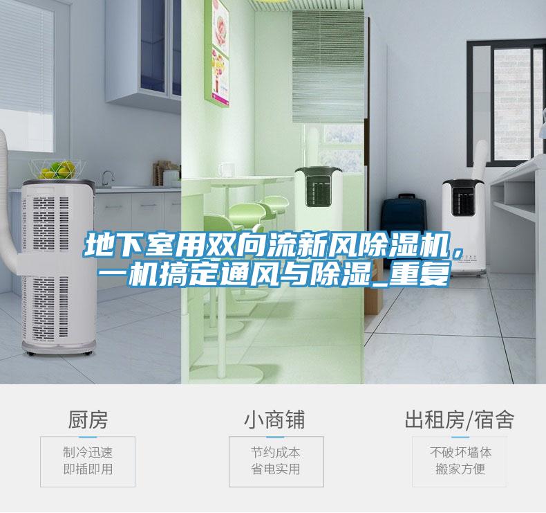 地下室用雙向流新風除濕機，一機搞定通風與除濕_重復