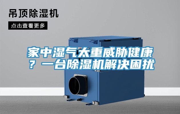 家中濕氣太重威脅健康？一臺除濕機(jī)解決困擾