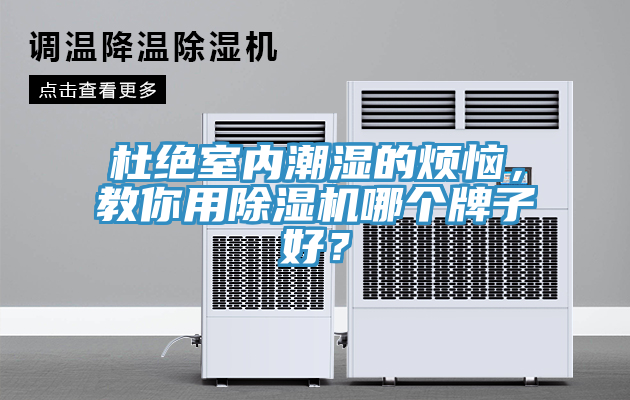 杜絕室內(nèi)潮濕的煩惱，教你用除濕機(jī)哪個(gè)牌子好？