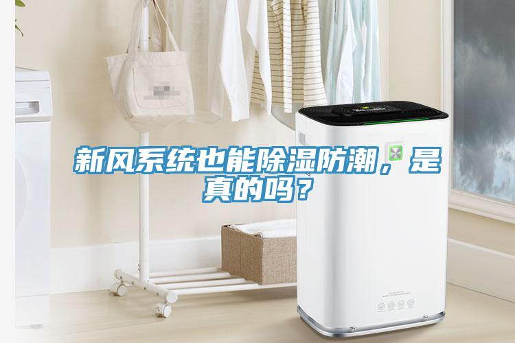 新風(fēng)系統(tǒng)也能除濕防潮，是真的嗎？