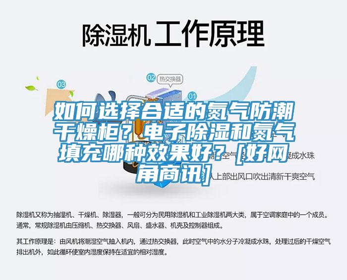 如何選擇合適的氮氣防潮干燥柜？電子除濕和氮氣填充哪種效果好？[好網(wǎng)角商訊]