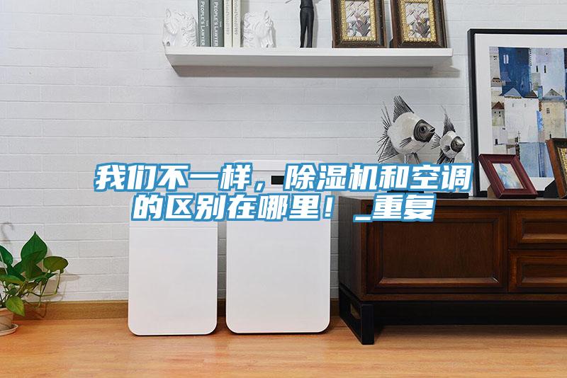 我們不一樣，除濕機(jī)和空調(diào)的區(qū)別在哪里！_重復(fù)